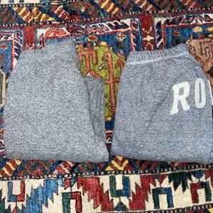 🧂🖤ROOTS SALT AND PEPPER SWEATPANTS🖤🧂